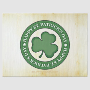 Papier Mousseline SlipperyJoe fête la Saint Patrick's Day Iris