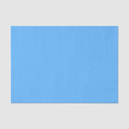 Papier Mousseline Snowman Cutout Winter Sky Blue