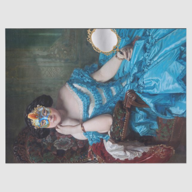 Papier Mousseline So Posh Masquerade (Recto)