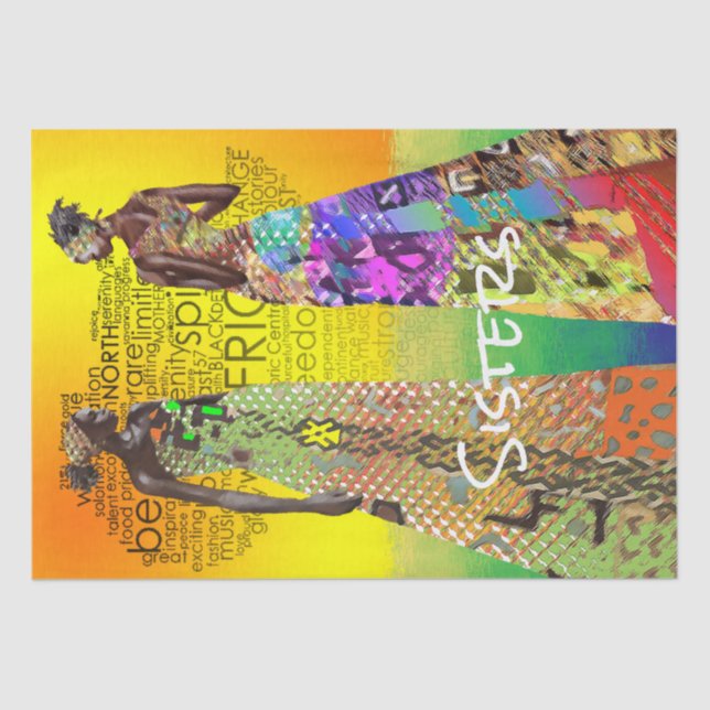 Papier Mousseline Soeurs (Recto)