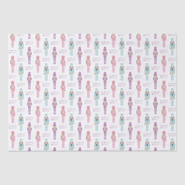 Papier Mousseline Soldats du Jouet de Bonnet de Casse-Noisette (Recto)
