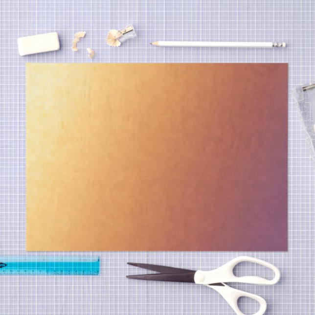 Papier Mousseline Soleil doré (Artisanat)