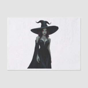 Papier Mousseline Sorcière de la nuit
