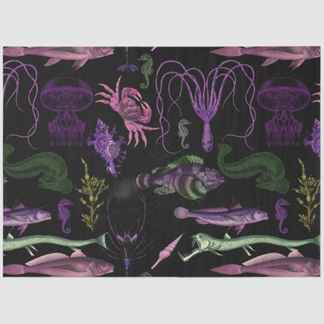 Papier Mousseline Sorcière de sel Grimore Series Design 15 (Recto)