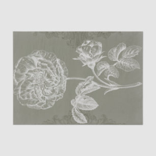 Papier Mousseline Soulagement floral I