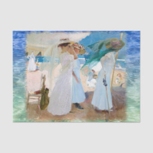 Papier Mousseline Sous l'aile, Joaquín Sorolla