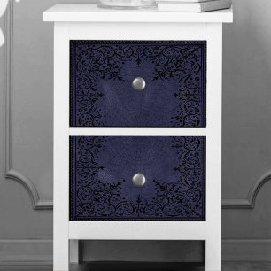 Papier Mousseline Spider Witch   Dusty violet Spiderweb fleurit