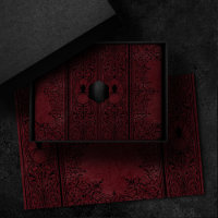 Spider Witch | Imaginaire rouge foncé Spiderweb fl