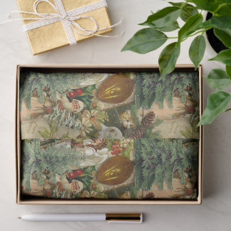 Papier Mousseline Splendeur de Noël victorien