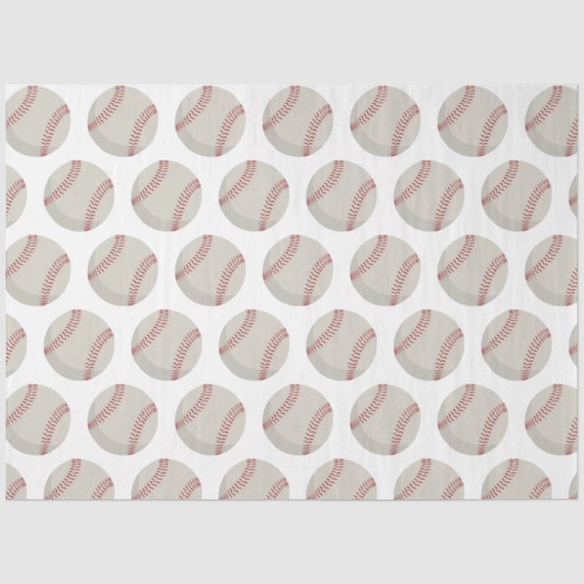 Papier Mousseline Sports de baseball (Recto)
