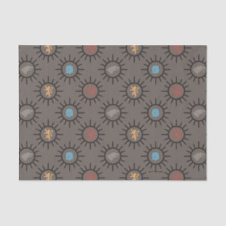 Papier Mousseline Stark, Lannister, Targaryen, Motif du roi de nuit