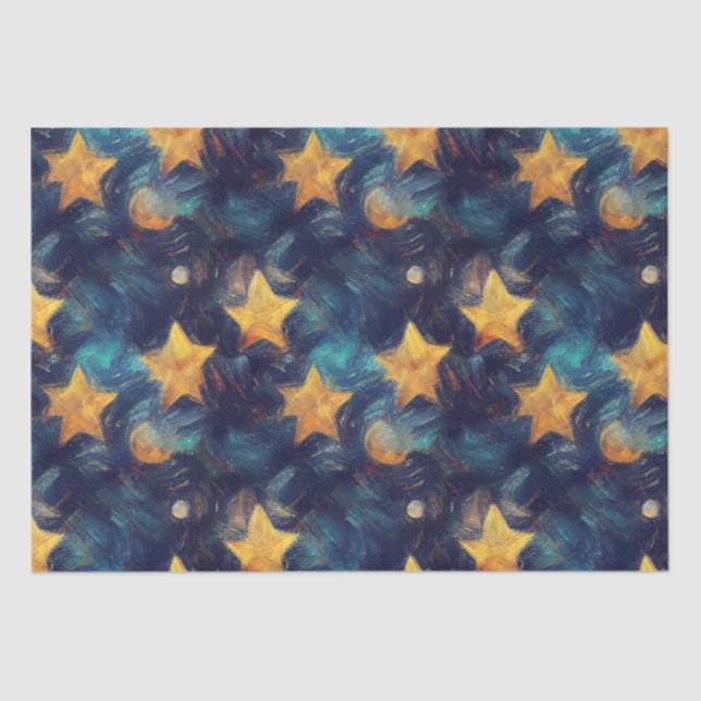 Papier Mousseline Starry Sky (Recto)
