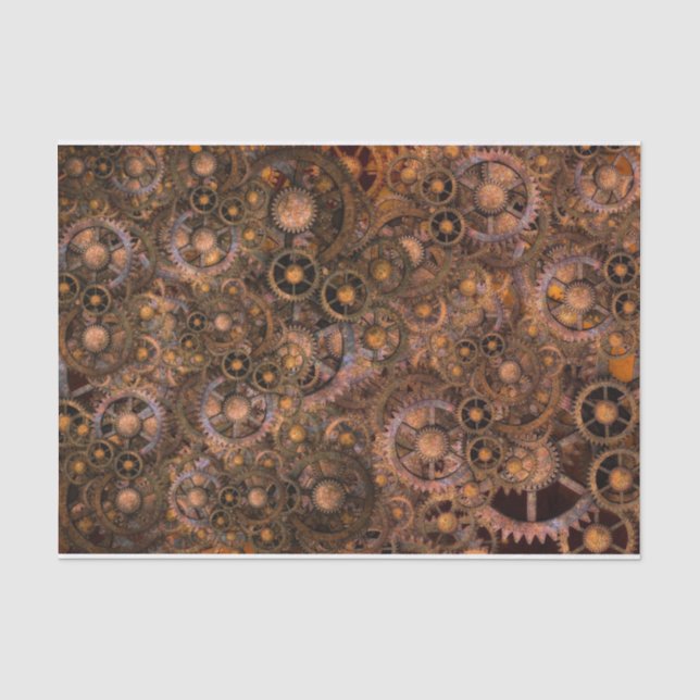 Papier Mousseline Steampunk 16 (Recto)