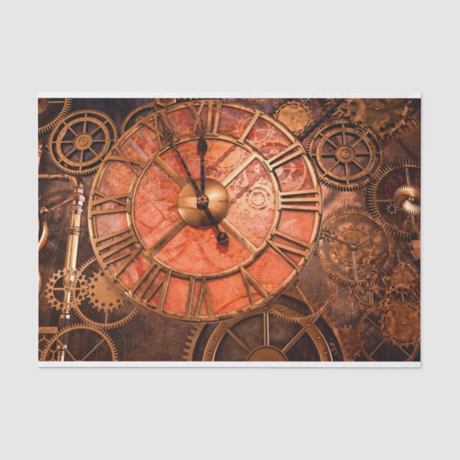 Papier Mousseline Steampunk 21 (Recto)