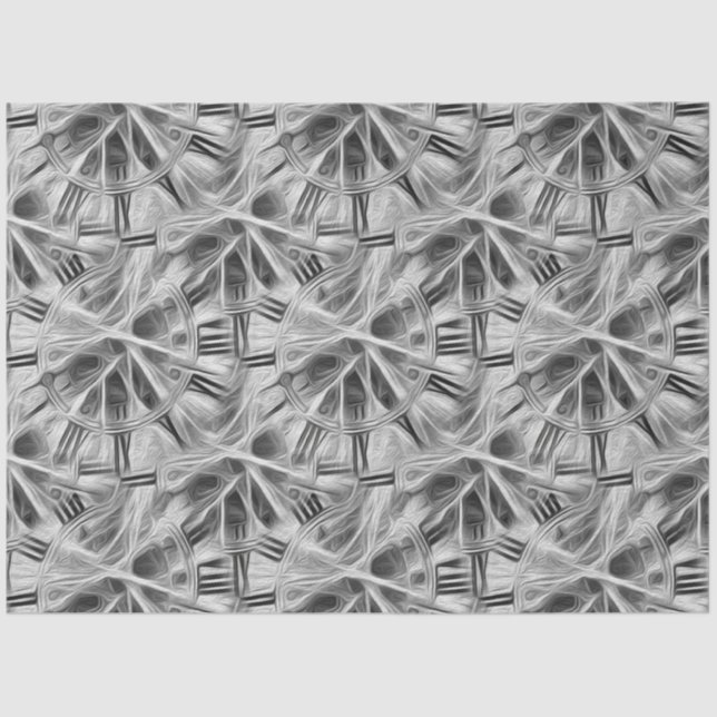 Papier Mousseline Steampunk Fractal (Recto)