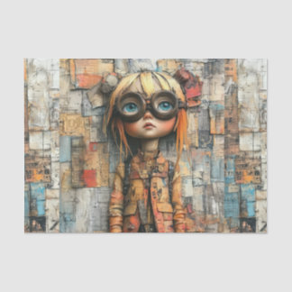 Papier Mousseline Steampunk Kids VII