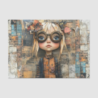 Papier Mousseline Steampunk Kids VIII