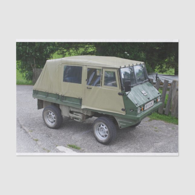 Papier Mousseline Steyr Puch Haflinger (Recto)