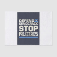 Stop Project 2025 - Défendre la démocratie - Vote