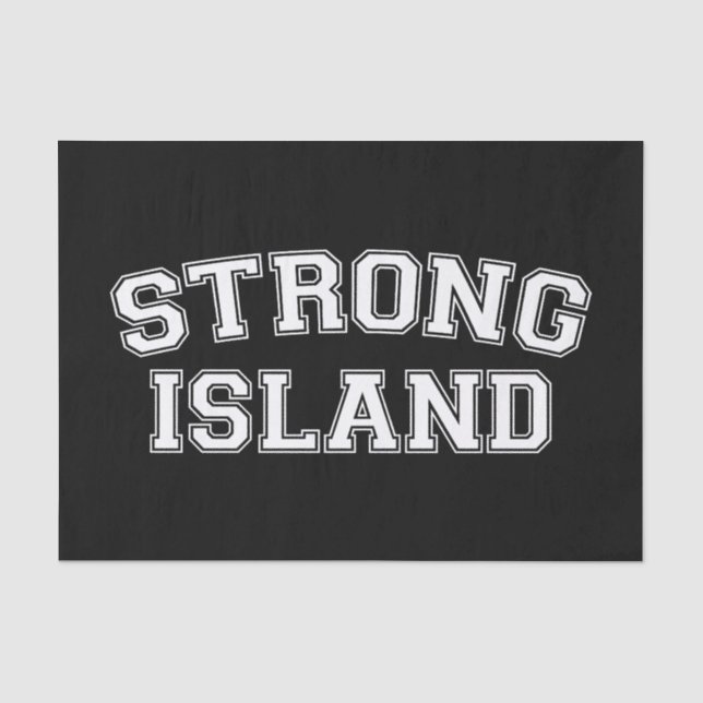 Papier Mousseline Strong Island, NYC, États-Unis (Recto)