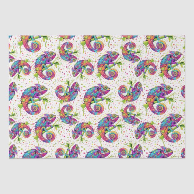 Papier Mousseline Style d'aquarelle des teintures Chameleon (Recto)