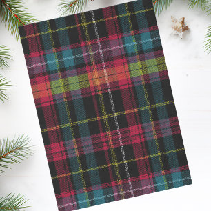 Papier Mousseline Style festif et motif Gingham