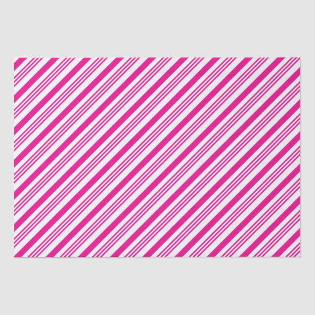 Papier Mousseline Style Sucre de canne rose 1 (Recto)