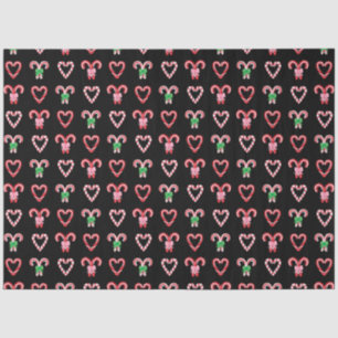 Papier Mousseline Sucre de canne de Noël Motif