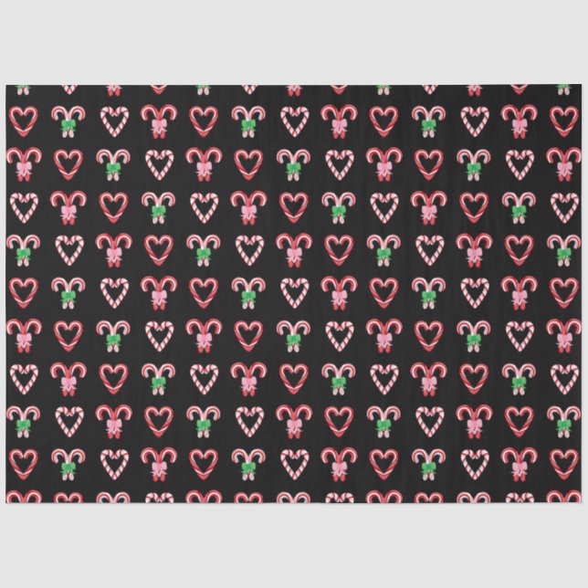 Papier Mousseline Sucre de canne de Noël Motif (Recto)