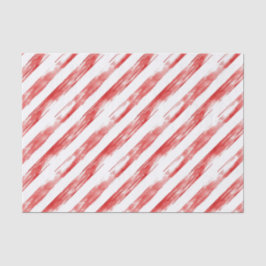 Papier Mousseline Sucre de canne Red Stripes Noël