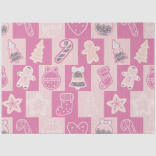 Papier Mousseline Sucres de canne Pain d'épices Hommes Étoiles Noël