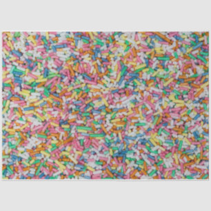 Papier Mousseline Sugar sprinkles colorful