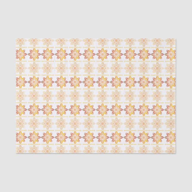 Papier Mousseline SUN traditionnel letton conception géométrique VII (Recto)