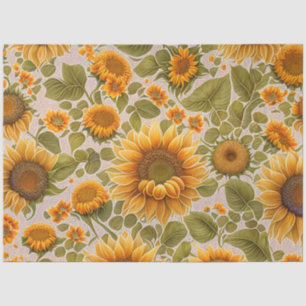 Papier Mousseline Sunflower Belle collection tendance