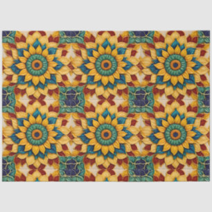 Papier Mousseline Sunflowers Modern Beautiful Collection