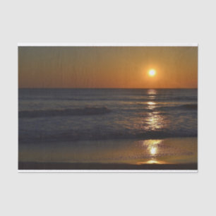Papier Mousseline Sunrise at the Beach by Shirley Taylor