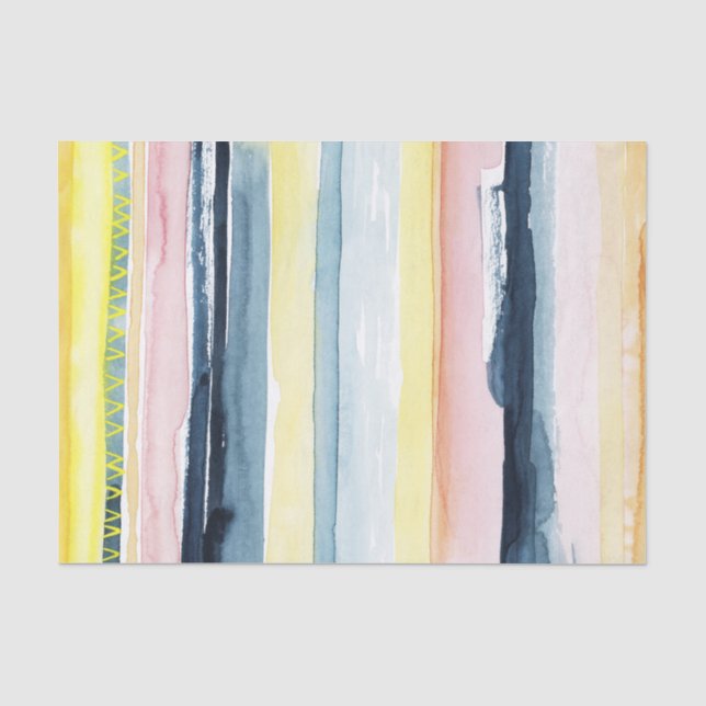 Papier Mousseline Sunset Stream I (Recto)
