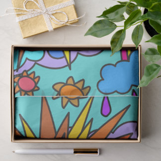 Papier Mousseline Sunshine and Rainbows Tissue Paper
