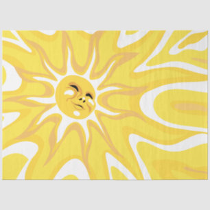 Papier Mousseline Sunshine Sun Sunny Decoupage