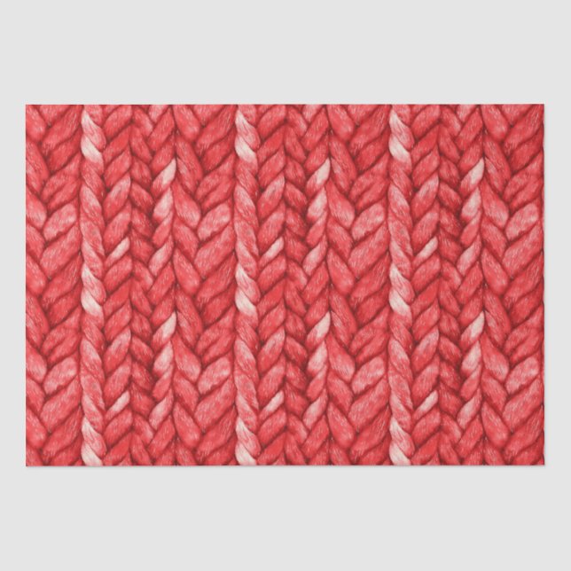 Papier Mousseline Sweat rouge Anniversaire (Recto)