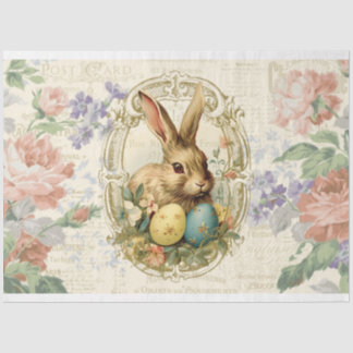 Papier Mousseline Sweet Sweet Bunny de Pâques Découpage