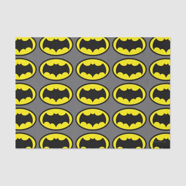 Papier Mousseline Symbole Batman (Recto)