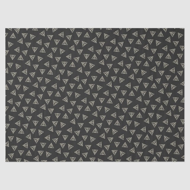 Papier Mousseline Symbole de baguette du cercle triangle gris-jaune  (Recto)