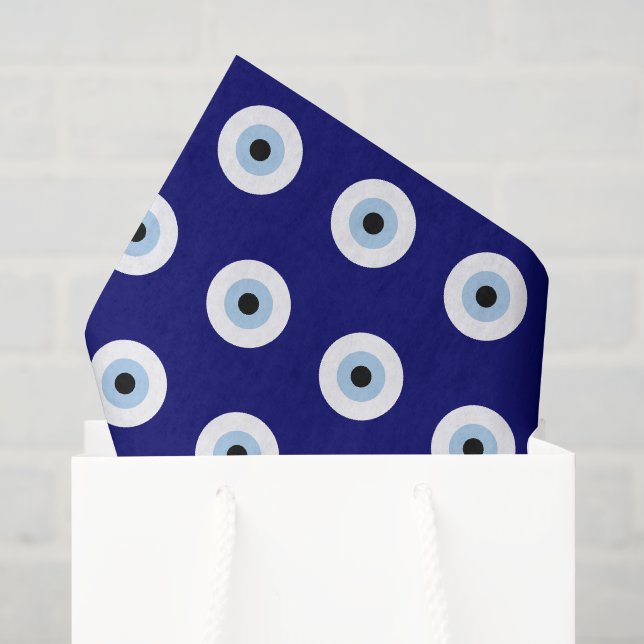 Papier Mousseline Symbole de protection et de bonne chance (Sac cadeau)
