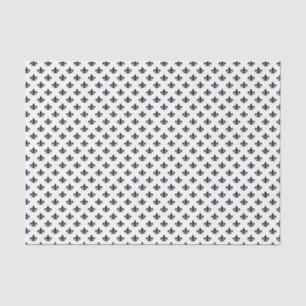 Papier Mousseline Symbole Fleur De Lis Motif