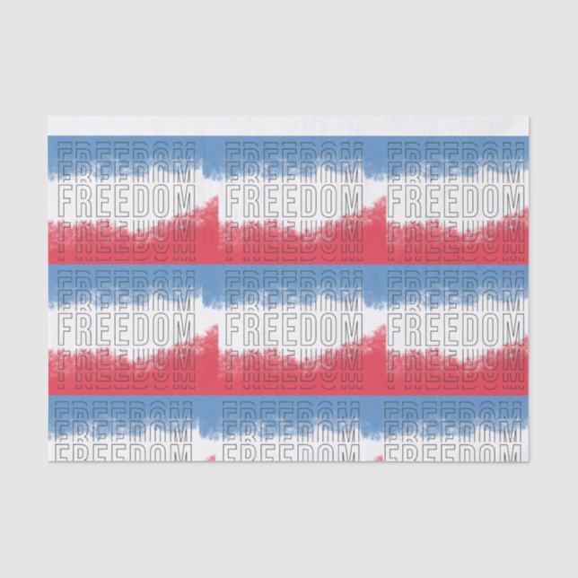 Papier Mousseline T-shirt Liberté (Recto)