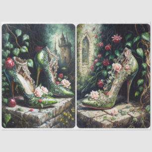 Papier Mousseline talons victoriens