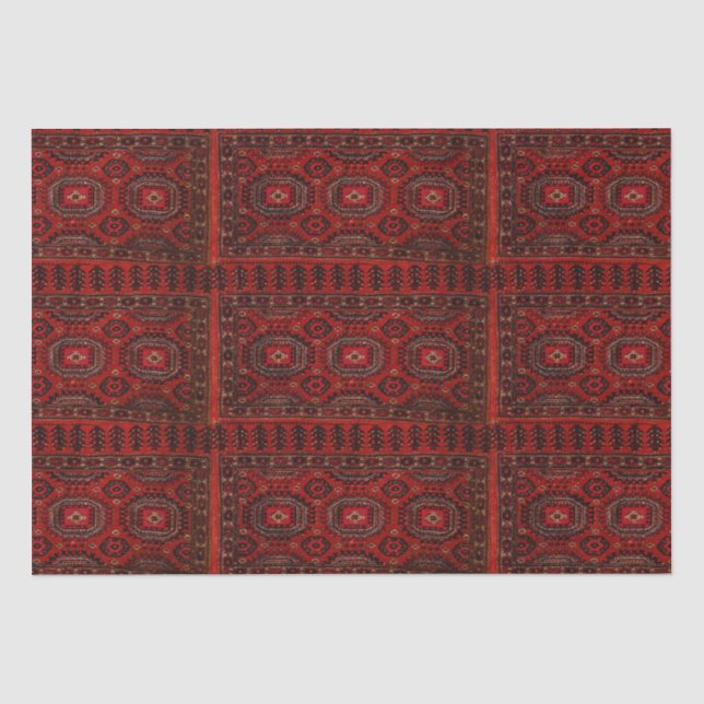 Papier Mousseline Tapis d'époque oriental (Recto)