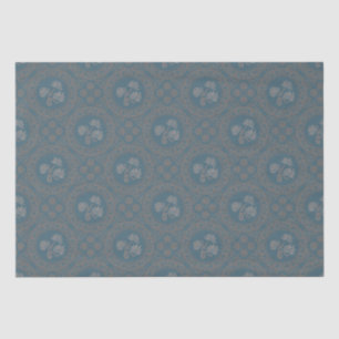 Papier Mousseline Tapisserie Mocha Rococo Mandala Elégante Carrelage