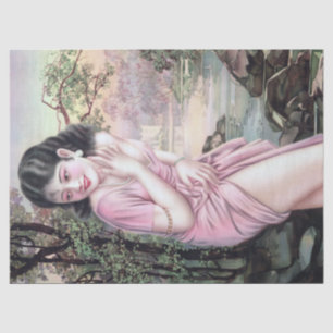 Papier Mousseline Taquiner dans Stream Oasis par Shanghai China Girl